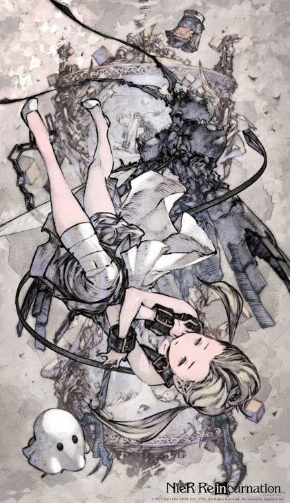 kazamaraita's tweet image. 『NieR Re[in]carnation』５周年おめでとうございます！！私も微力ながら、この素敵な作品の一部を描かせて頂きまして光栄です！✨

#リィンカネ5thAnniversary