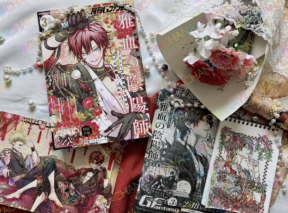 ◤￣￣￣￣￣￣￣￣￣￣◥ 雅血の陰陽師 初表紙 ◣______◢ 初めてのG