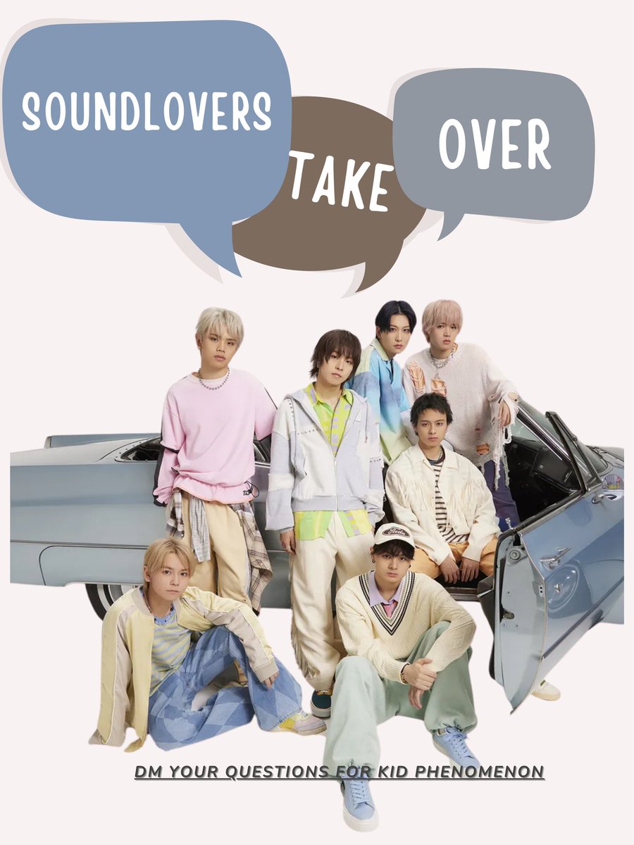 KFuseEnt's tweet image. #SoundLovers🎶 We are taking questions for our next #MeetTheArtist !

📣 With this next feature, we are also excited to announce that we have a segment titled just for you, called "SoundLovers Take Over."

📥 DM or comment questions you may have for the members of #KIDPHENOMENON