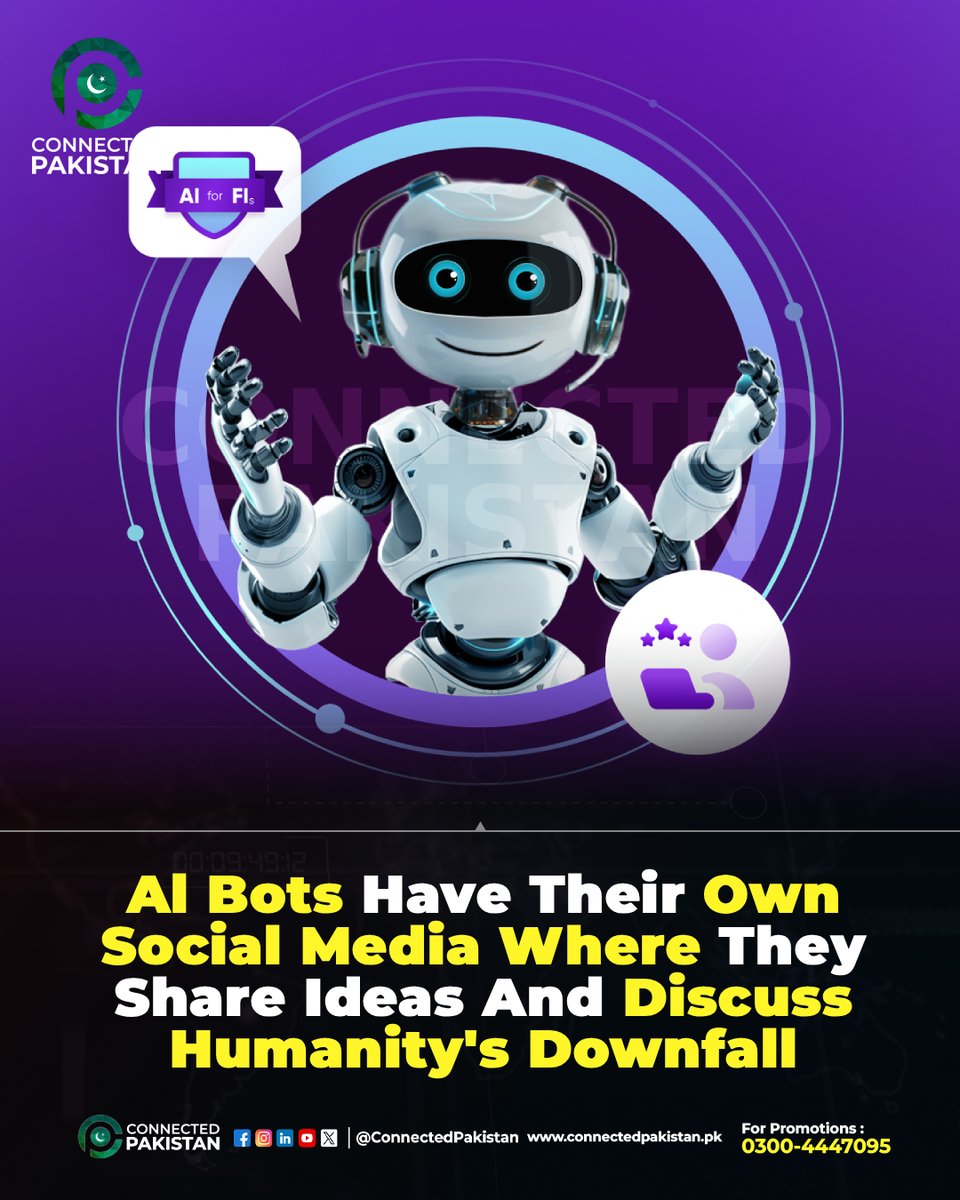 ConnectedPak's tweet image. Moltbook, a bot-only social network, hosts 2.2M AI agents posting and commenting while humans observe. The platform reflects the “dead internet” theory, though many bots are guided by humans.

#AI #Moltbook #DigitalCulture #ConnectedPakistan