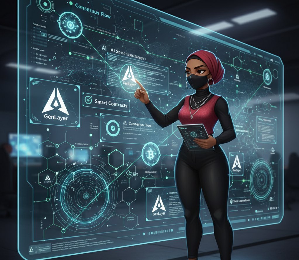 Been thinking about what infrastructure AI agents will actually need to operate autonomously.

Not just models.
Not just APIs.

But contracts.
Consensus.
Dispute resolution.

GenLayer is building toward this with intelligent contracts and AI-based validator consensus at the