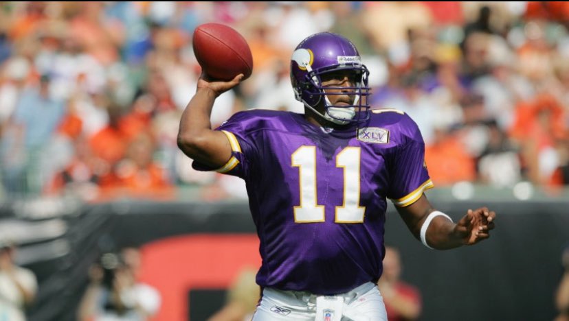 JTiz007's tweet photo. @MLFootball @DustBaker @VikesCentral @vikesinsider @JJVikings @VikingsDaily @SSN_Seminoles @FSU_Barstool Daunte "Twinkletoes" Culpepper https://t.co/iCEnTrdXrV