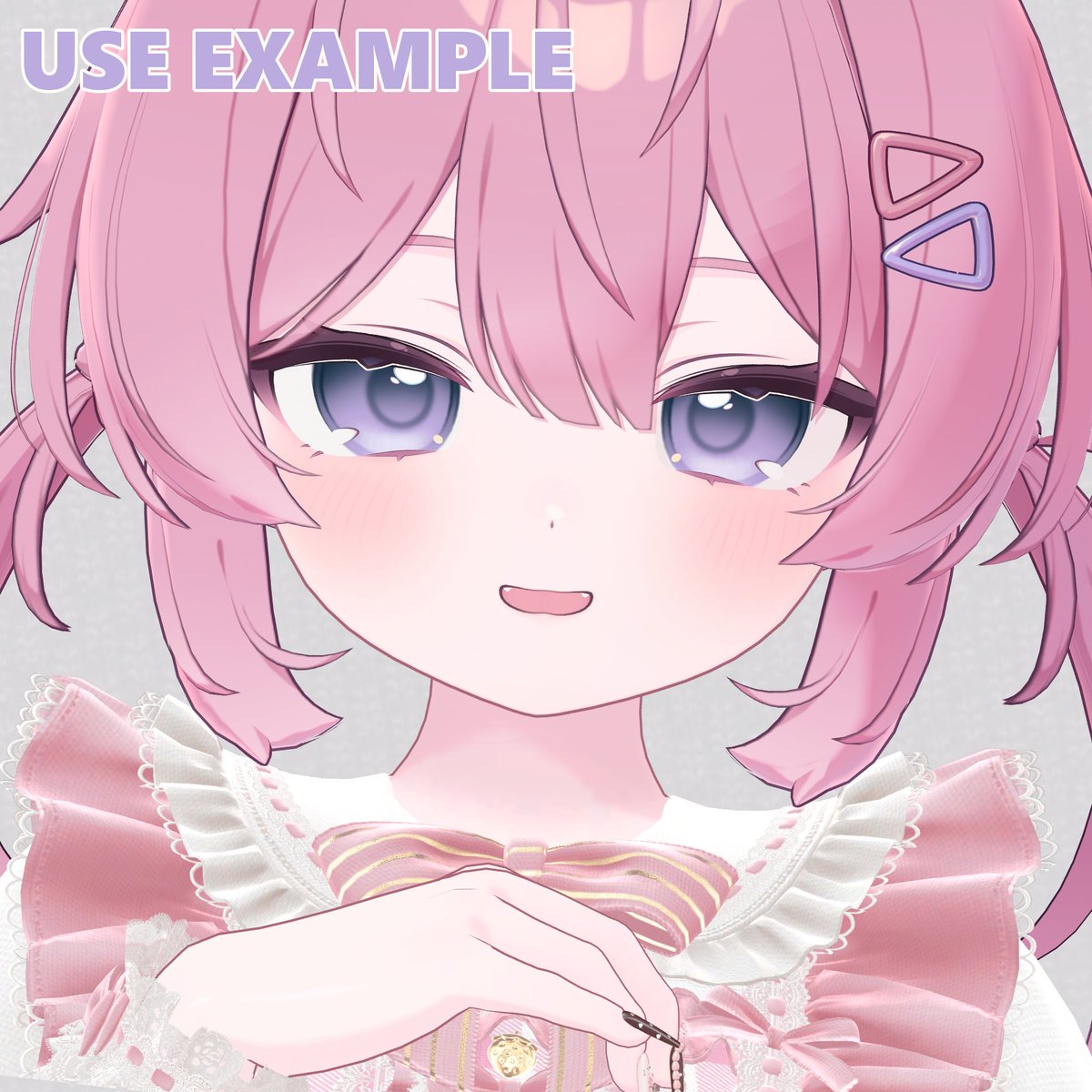 FirstPalette_'s tweet photo. Crystal Eye Textureにプラムさん対応を追加しました🤍
#Plum3D https://t.co/SNfnG09RO4