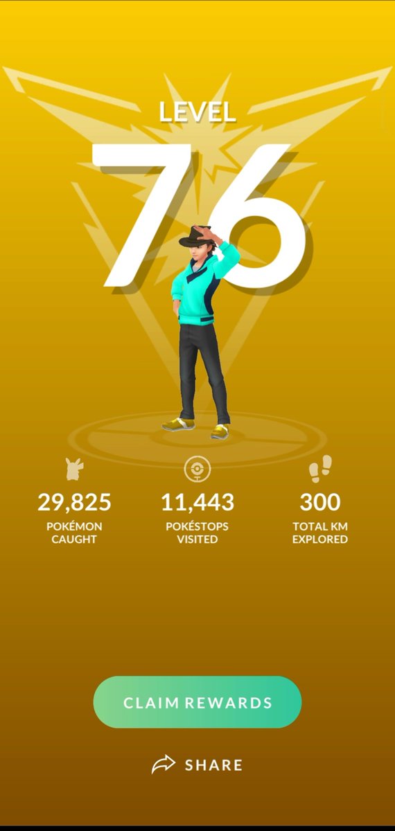 L76 ✅

Hit this last week, the kms were such a drag... I'm already biking slowly but it's still not enough to get everything tracked properly. Feels like I get credit for ~50% of the distance most of the time. 
Now onto 3-4 Dmax battles a day for a month 😅