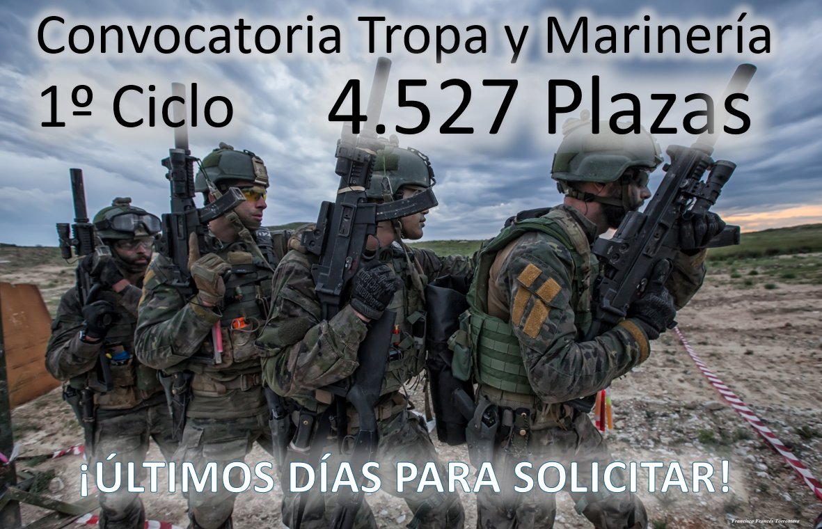 #Buenosdias ¿Todavía no has pedido CITA PREVIA? En tres días acaba el plazo. ¡No lo dudes más!, esta puede ser la oportunidad que tanto estabas esperando.
Haz CLICK:🔽📷 sede.defensa.gob.es/acceda/index #reclutamientoES
<a href="/EjercitoTierra/">Ejército de Tierra 🇪🇸</a> <a href="/Armada_esp/">Armada</a>
<a href="/EjercitoAire/">Ejército del Aire y del Espacio</a> <a href="/GR_GuardiaReal/">Guardia Real</a>