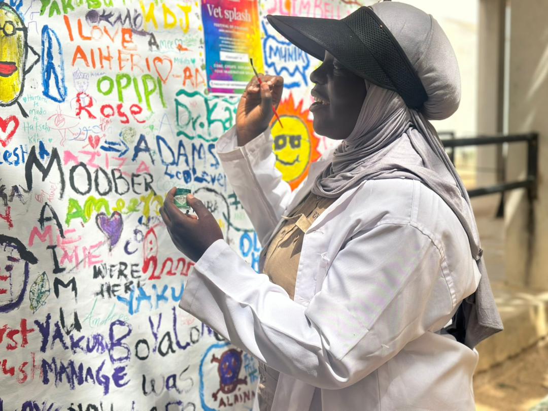 IVSA ABU Zaria Ft AVMS ABU Zaria. A moment to refresh and network, showcasing creative skills, while we head through the week in Vet school😆. VET COLOUR SPLASH🎊
