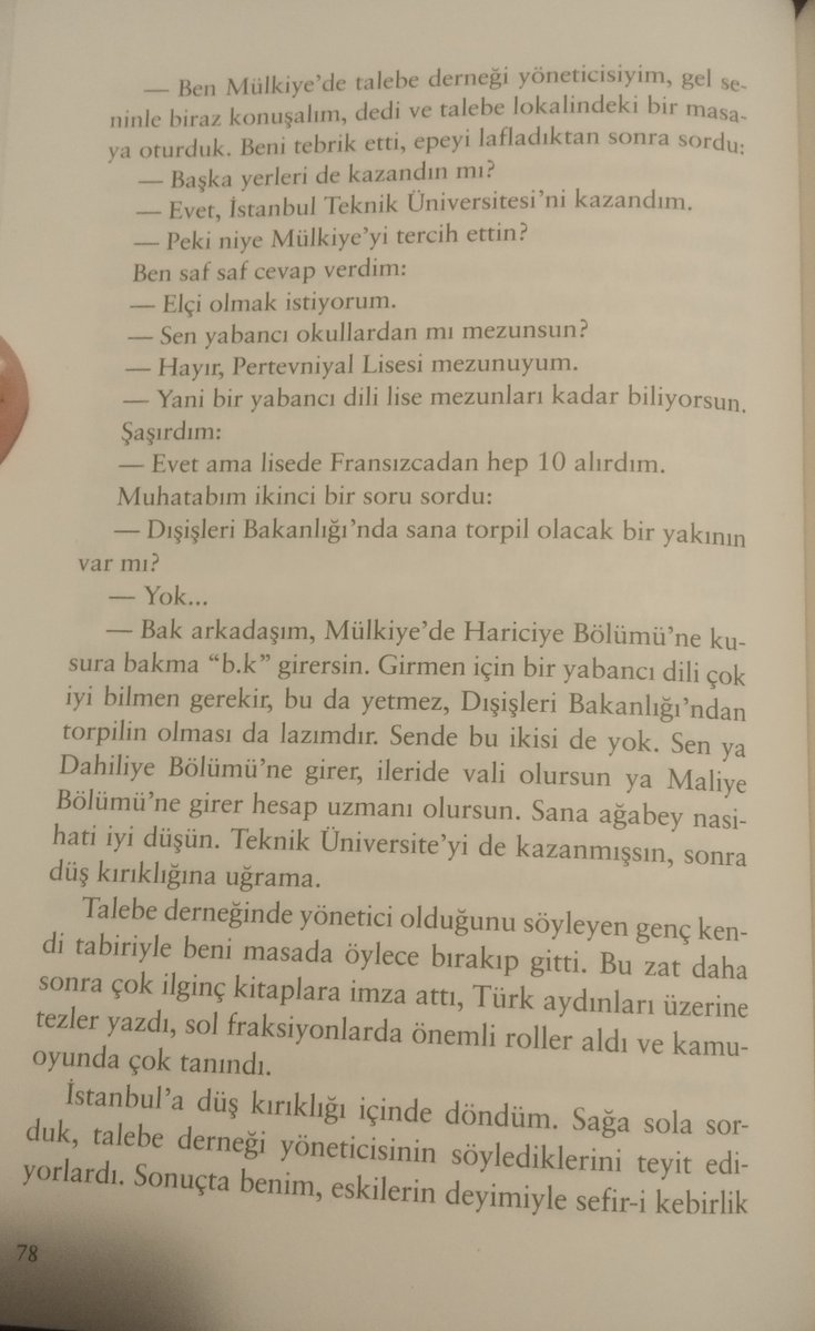 Erol Üyepazarcı'nın anılarından 1957'de kariyer planları ve engeller. Aradan 70 yıl geçtikten sonra bugün ne durumdayız?