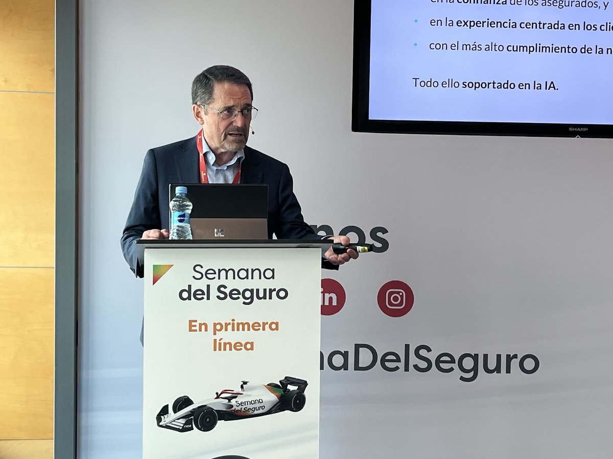 ¡Arrancamos nuestra sesión en la Semana del Seguro de <a href="/Inese_seguros/">INESE</a>! Redefiniendo la relación con el asegurado en la era de la IA.