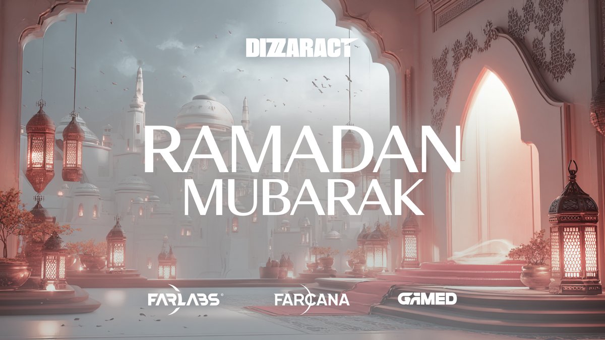 Ramadan Mubarak from all of us at Dizzaract.

Wishing you and your loved ones a blessed month of reflection, growth, and peace.

From Abu Dhabi to the world. 🌙