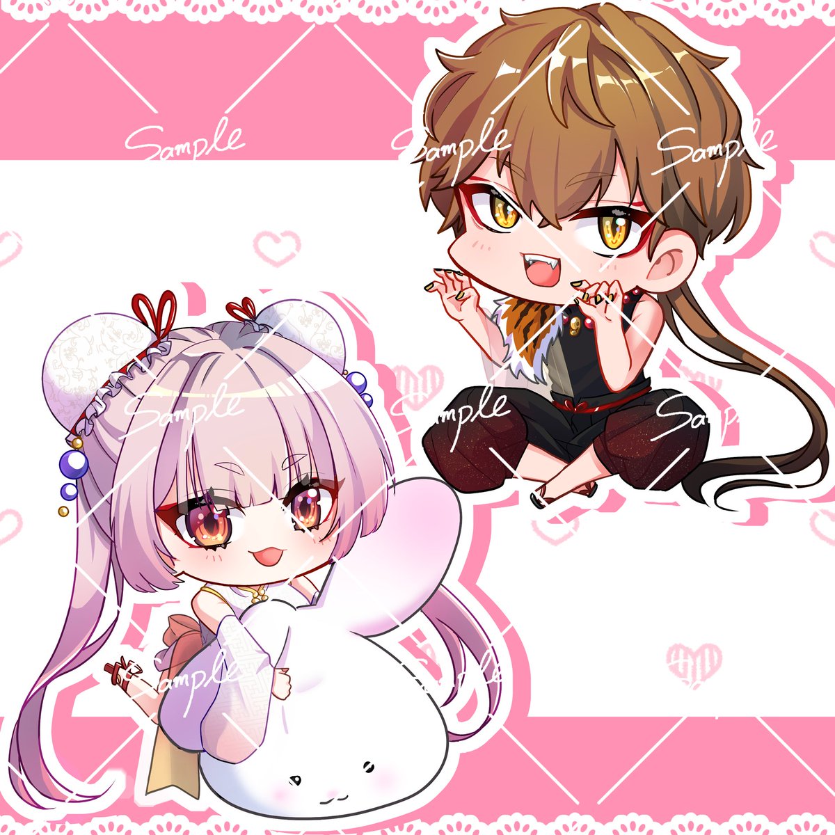 2月・3月納品分 依頼受付中】 立ち絵 / 1枚絵 /SD制作いたします