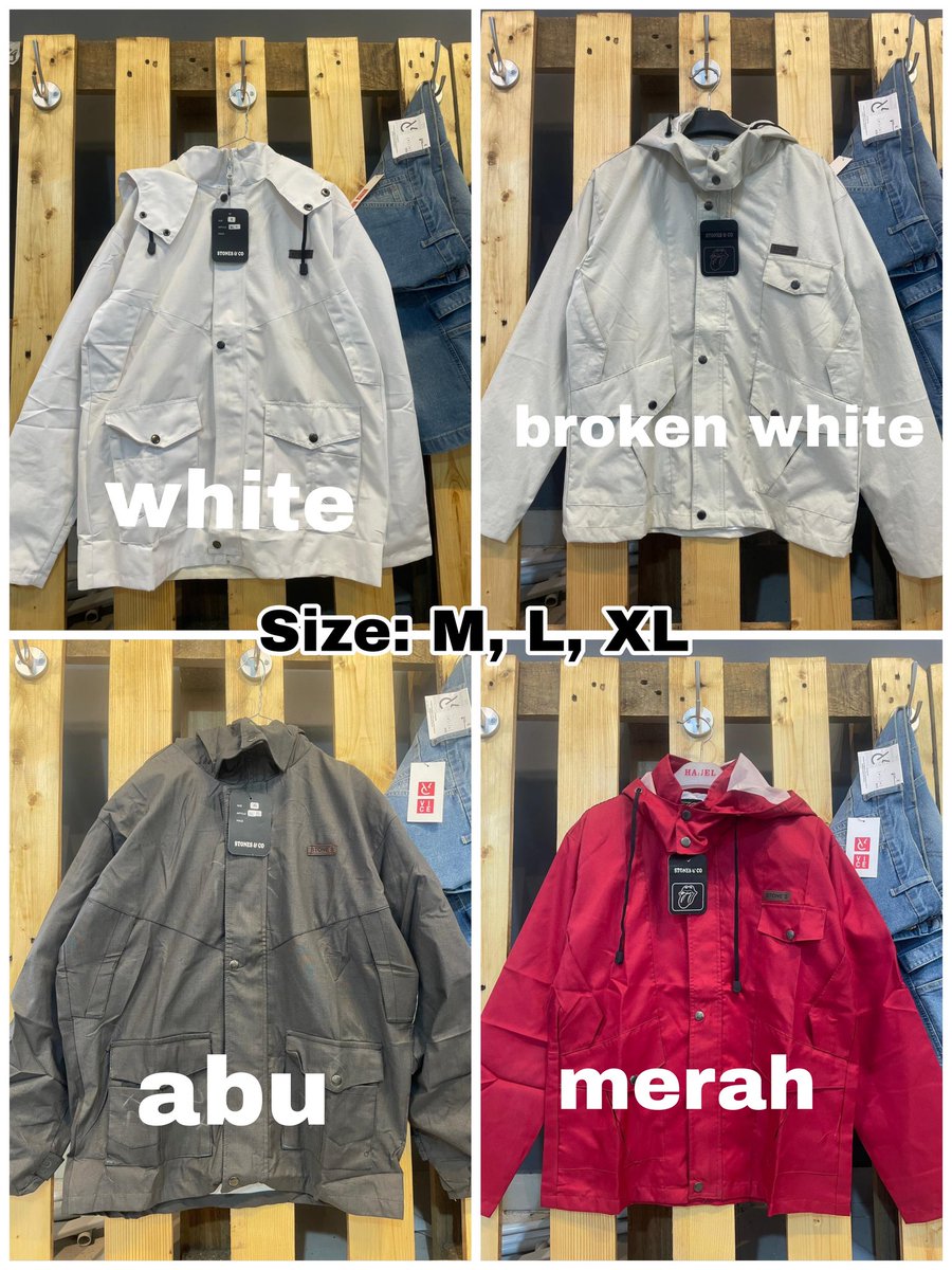 havensskies's tweet photo. @jaemlofe Jaket nder, 70k ea yaa. Ini semua barang baruuu, kita lagi cuci gudang https://t.co/AVR2dR88ty