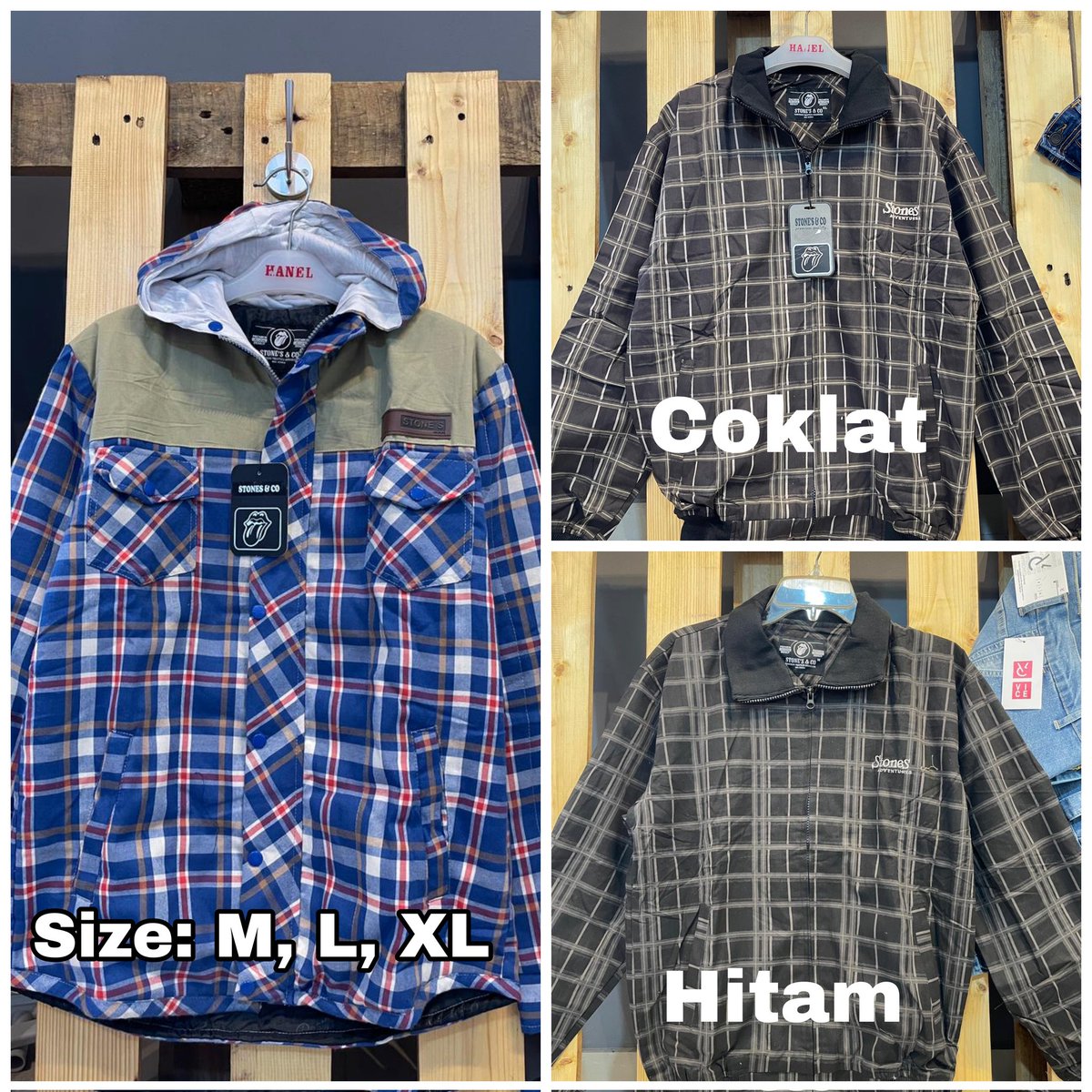 havensskies's tweet photo. @jaemlofe Jaket nder, 70k ea yaa. Ini semua barang baruuu, kita lagi cuci gudang https://t.co/AVR2dR88ty