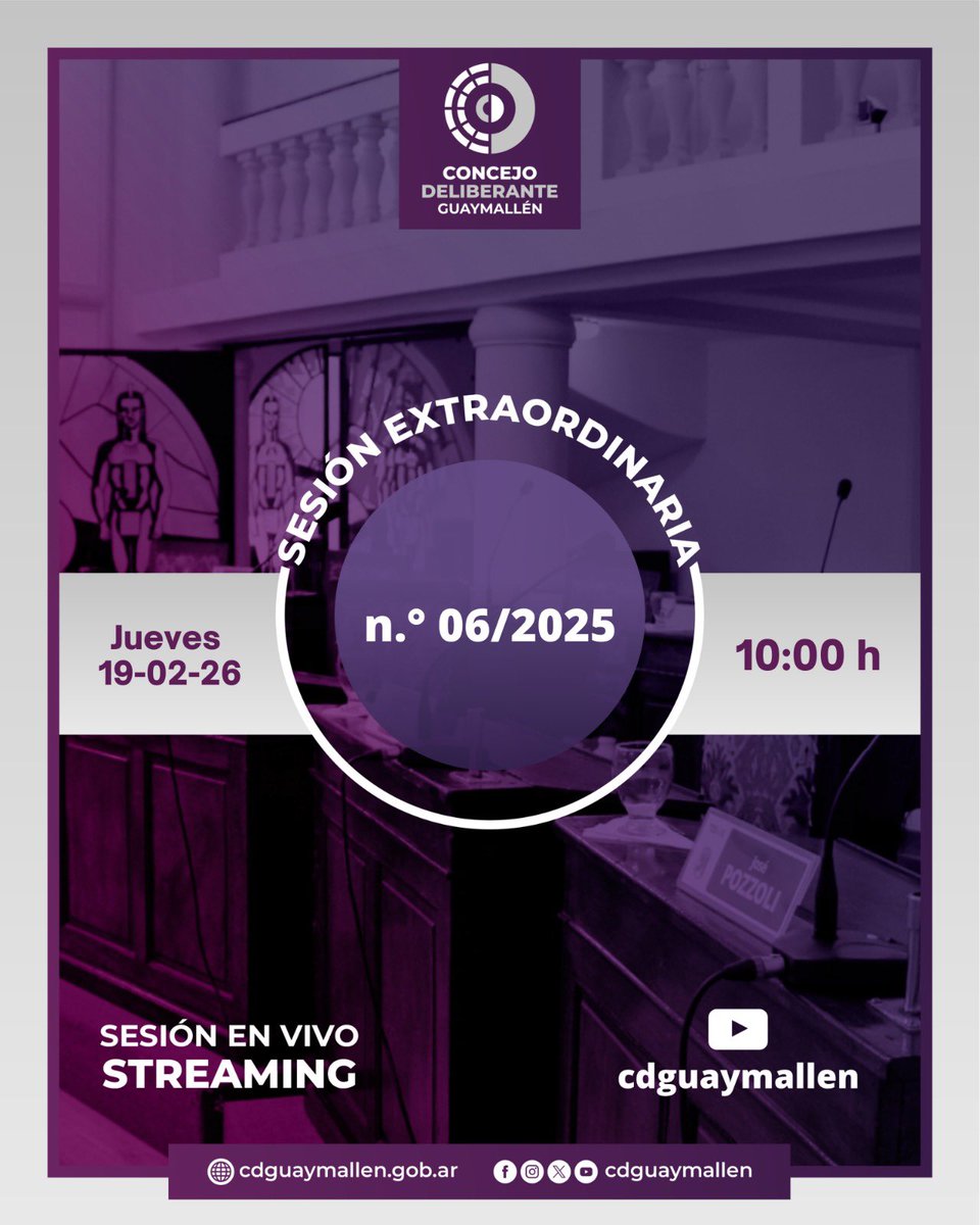 Concejo Deliberante Guaymallén tweet media