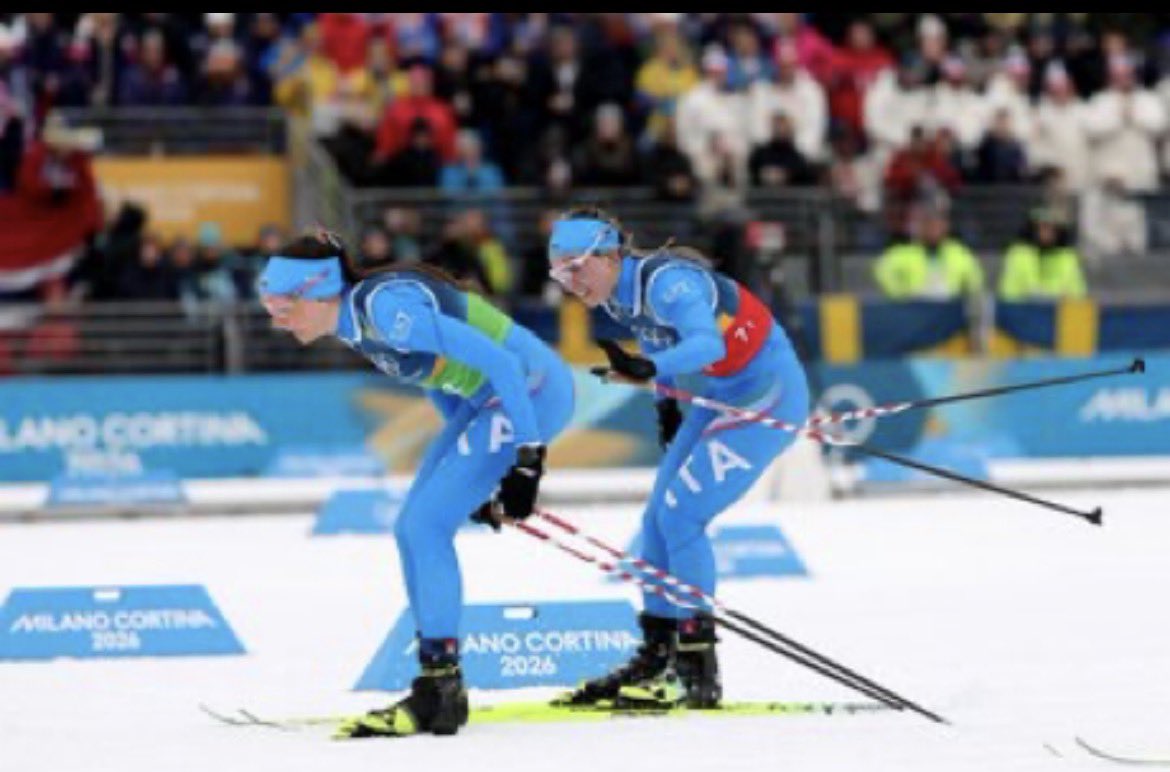 Pelllegrinoooooooooooooooo e 
Barp  🇮🇹  di bronzoooooooooo 🥉davvero il massimo che si poteva ottenere dallo sci di fondo! 
Ma non è finita qui per oggi 👈