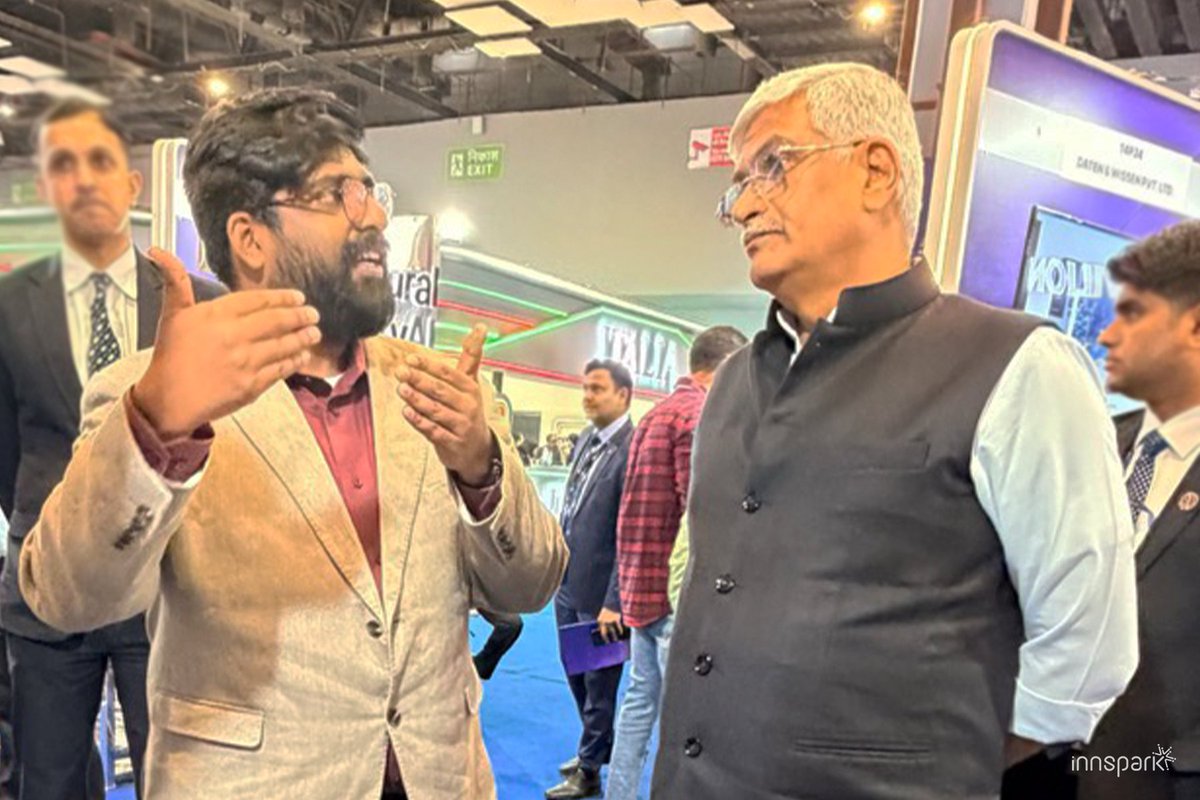 Team_InnSpark's tweet photo. Showcasing next-gen AI for cybersecurity at India AI Impact Summit 2026 

SOC Agents | Defense-Trained LLMs | Behavior Analytics &amp; more. 

Visit Booth 14P36, Hall 14!

#IndiaAIImpactSummit2026 #AIForPeople #ResponsibleAI #Innspark #AgenticSOC https://t.co/AOdEEZUpjm