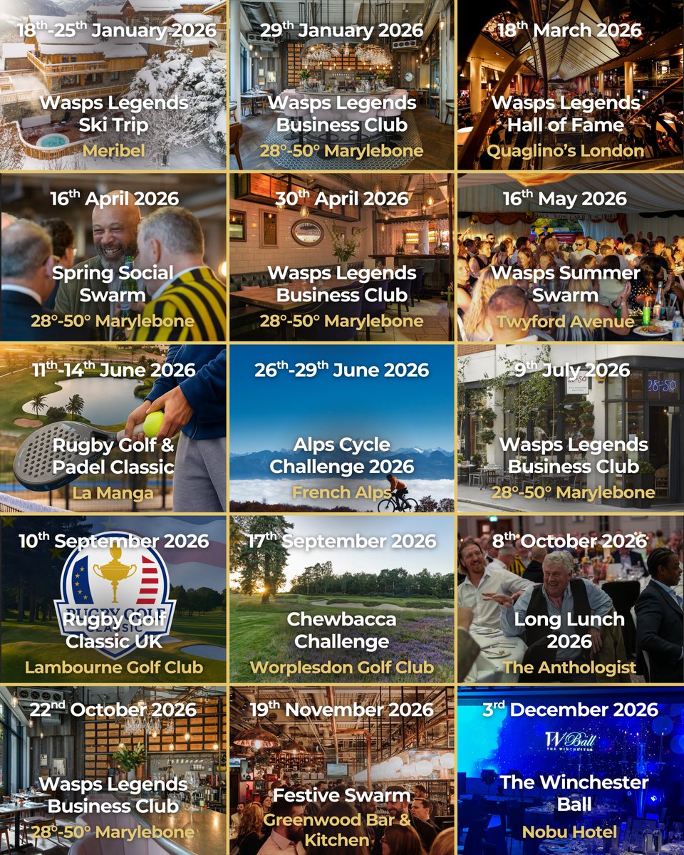 Wasps Legends Charitable Foundation tweet media