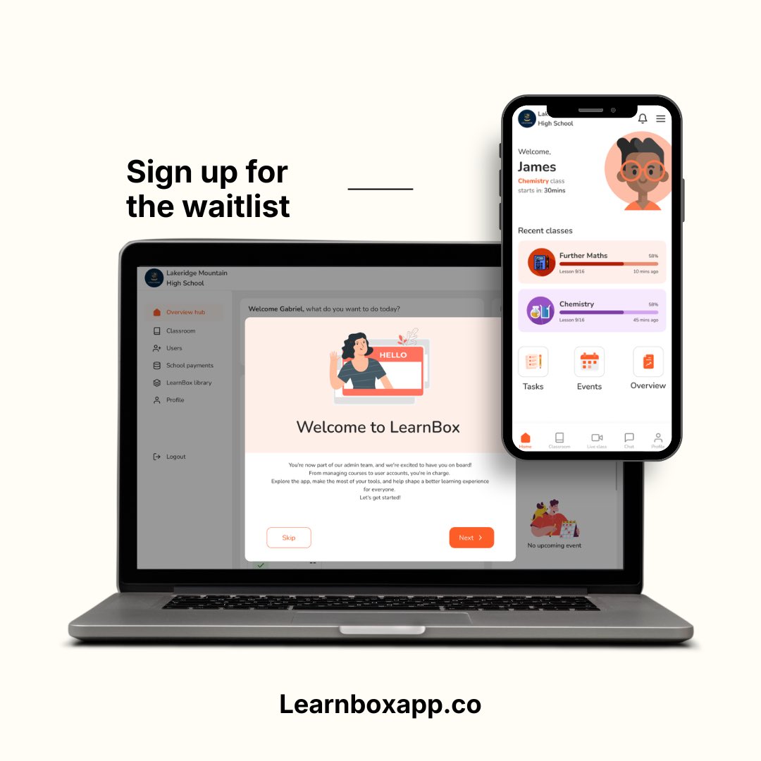 LearnBox tweet media