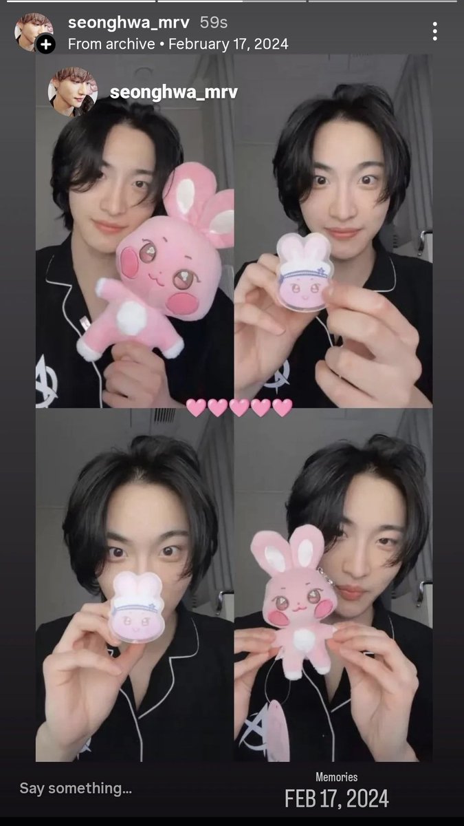 From 1 year ago yesterday, my cutiest boy🫠🫠🩷🩷🩷

#성화 #에이티즈 #SEONGHWA #ATEEZ