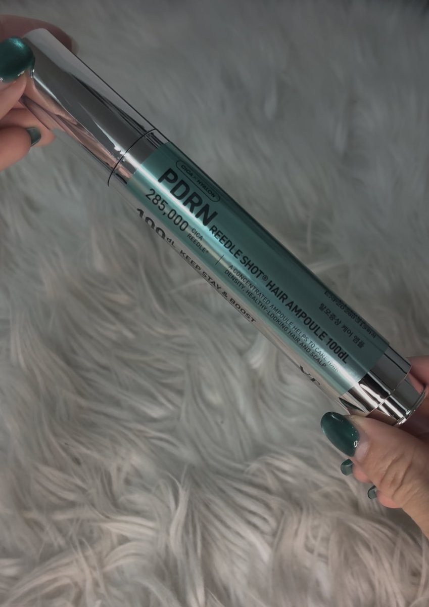 【VT新作】あのリードルショットから「頭皮用」が出たって知ってる？💆‍♀️✨

スキンケアで大バズりしたVTから、今度はヘアケア革命！
その名も『PDRN リードルショット ヘアアンプル』。

驚きなのが、スキンケアと同じく
100 / 300 / 700 の3段階でショット数が選べること！⚡️