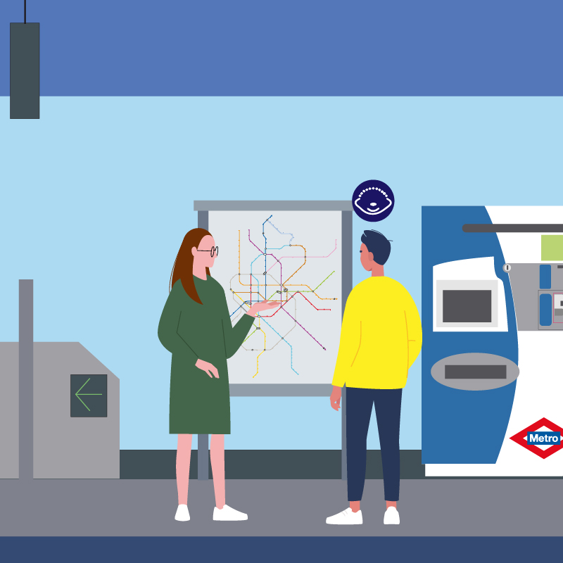 ✋ Es posible que las personas con discapacidad intelectual tarden en comprender lo que dices.

✅ Responde a sus dudas con lenguaje sencillo y asegúrate de que lo han entendido bien.

#Inclusión <a href="/PlenaMadrid/">Plena Inclusión MAD</a>