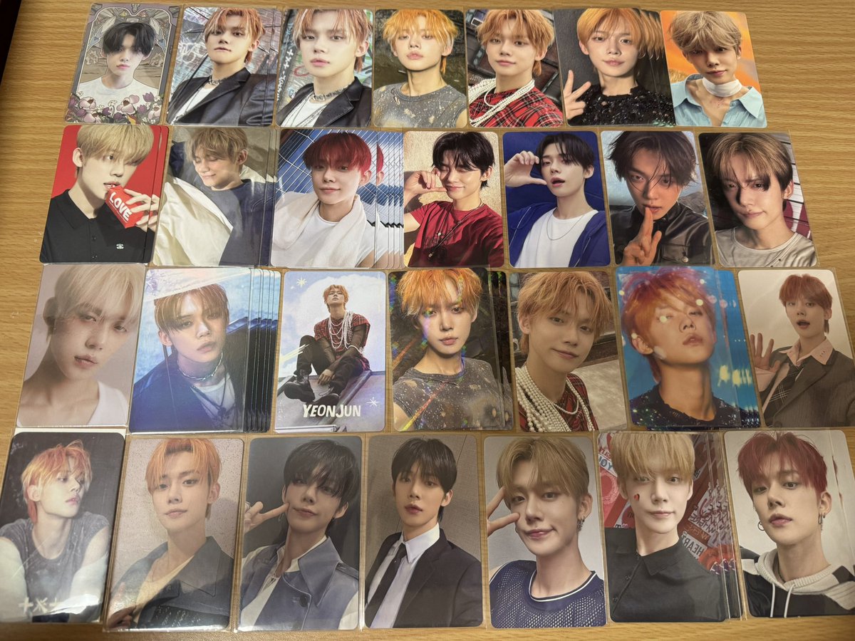 TXT トゥバ トレカ 交換 【譲】画像ヨンジュン🦊 【求】固定ツイのリプ