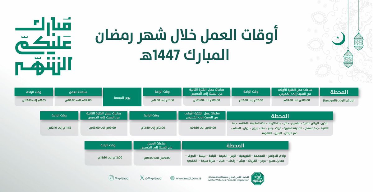 الفحص الدوري للسيارات tweet media