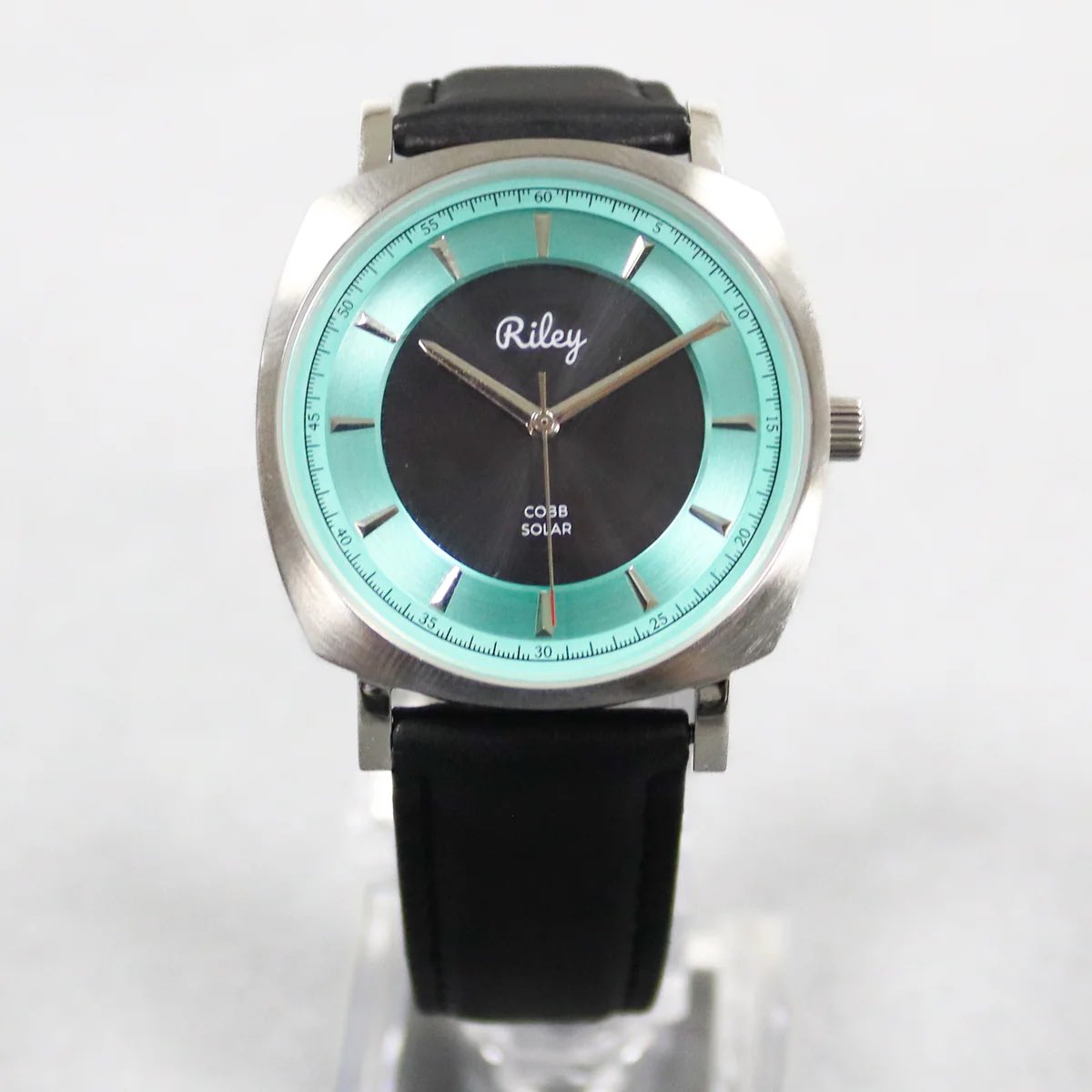 The JC01 by Riley Watch Co- a tribute to Jerrie Cobb, a pioneer aviator, record breaker, and one of the original Gemini astronaut trainees.  Powered by the sun and the stars this is a watch as forward thinking as the legendary aviator.  Discover more at rileywatchco.com