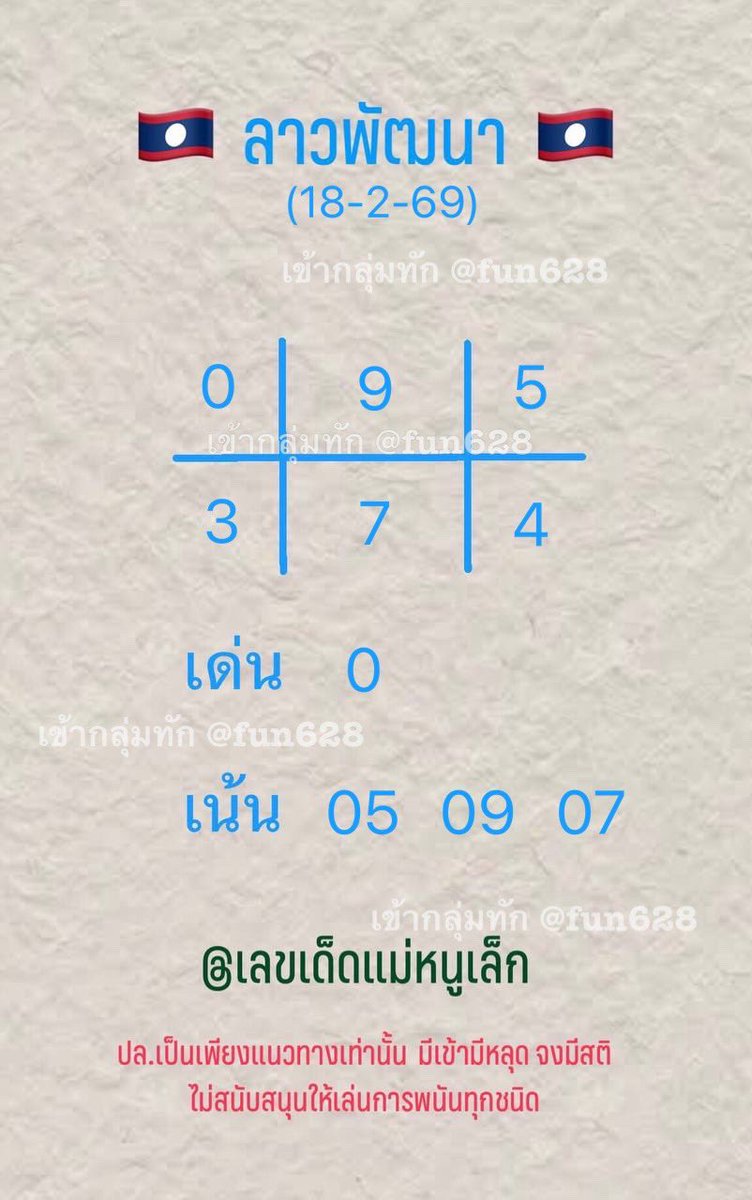 Aommei12's tweet photo. 🇱🇦🇱🇦  ตำลาวมาแล้วจ้าาา    🇱🇦🇱🇦

วันนี้รวยยยยยยยยยยยยยยยย

อัด 00000000000 เท่านั้นน

📌 จิ้มลิ้ง https://t.co/YJXwlYRxvZ

100/125/800 

#เลขเด็ดแม่หนูเล็ก #ลาวพัฒนา #หวยลาวพัฒนาวันนี้ https://t.co/XvcVqZpIdk