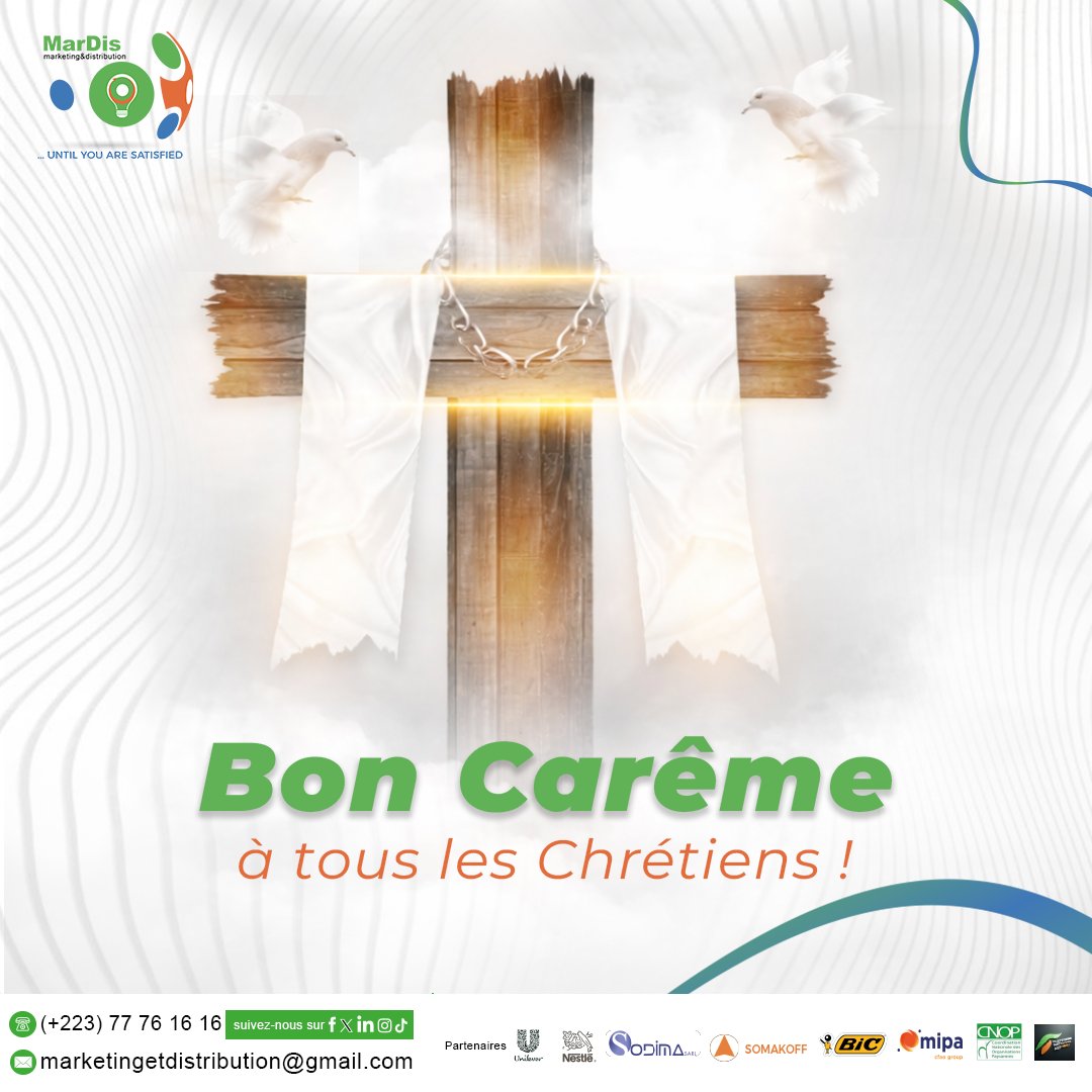 MardiSarlu's tweet photo. Bon Carême à tous les chrétiens. Que ce temps de jeûne, de prière et de recueillement vous apporte paix, renouveau spirituel et bénédictions. https://t.co/FL6iHp1mzD