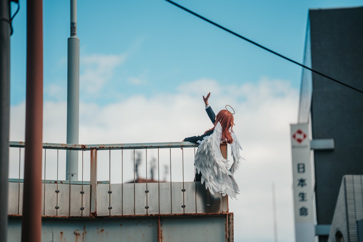 【cosplay】   
chainsaw man / チェンソーマン      
.    
.
.  
天使の悪魔：くきた <a href="/Sbr219/">くきた🍷</a>
.    
撮影：瀧宮 <a href="/takimiya_cam/">瀧宮@新規予定停止中</a>