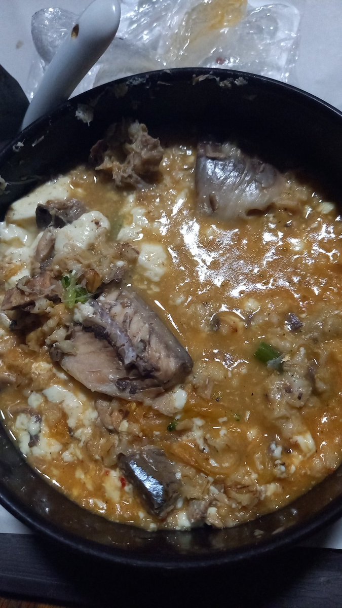 loopy0401's tweet image. 今日の晩御飯　オートミール
#ケンモメシ