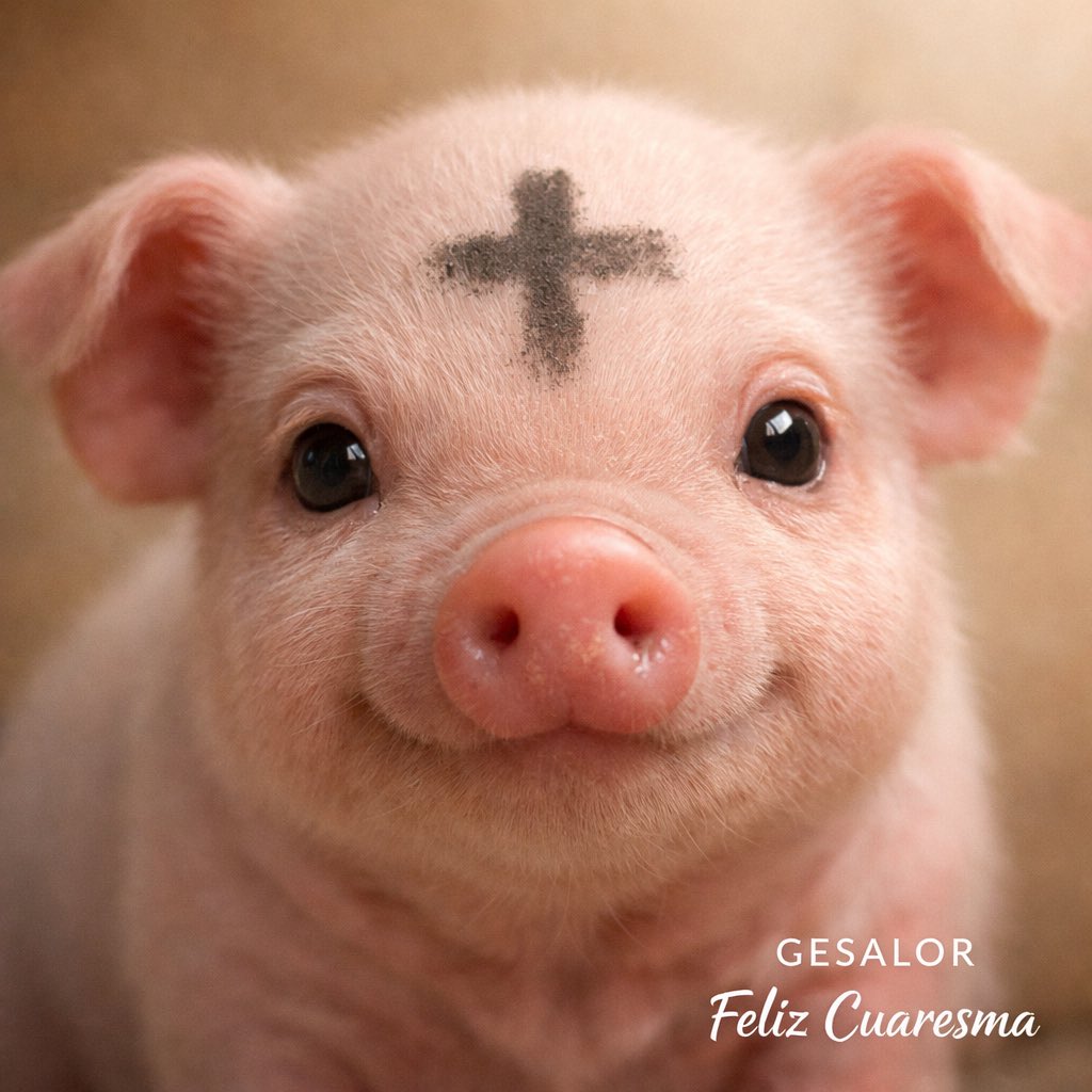 gesalor's tweet photo. ¡Feliz #Cuaresma! 🐷 Ayuno, penitencia… y energía limpia incluida, porque #Gesalor está construyendo sus plantas de #Biogás en Barranco Hondo (#Lorca) y Fuente Álamo, preparando un mundo más sostenible. Gesalor, por un planeta más verde. https://t.co/LRRApDfkUi