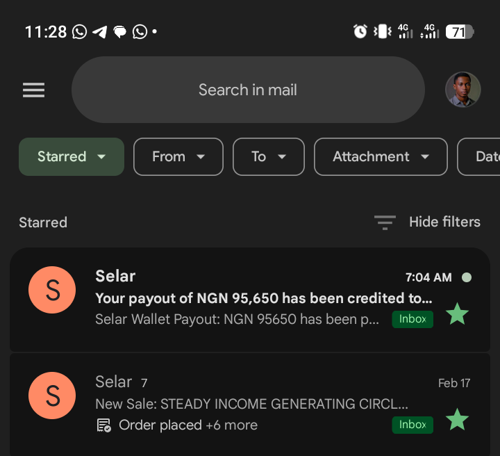 ChideraMbam01's tweet photo. Made their monthly salary in less than 24 hours from my Affiliate marketing business. If you’re still waiting, this is your sign🔥🔥

Affiliate marketing is a skill that can pay you beyond your monthly salary, if you’re ready to learn and take it seriously.👌👌 https://t.co/W3s1ZUoq10