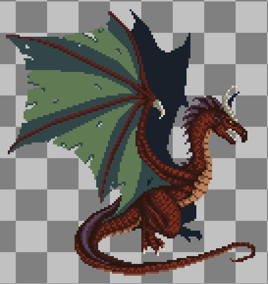 PenPrickly's tweet photo. added more stuff- here's the dragon by itself https://t.co/G0Htw08Ji7