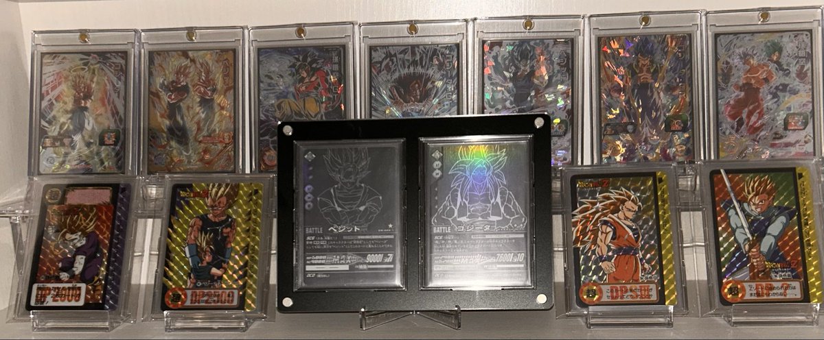 yama02s's tweet photo. どんどんカード増やしていきたい
ドラヒとかの原作カードとかおすすめ売ってくれる人いませんか？
#ドラゴンボール
#ドラヒ
#ライバル同士がドッカンと共闘 https://t.co/e5JIDQ4zMx