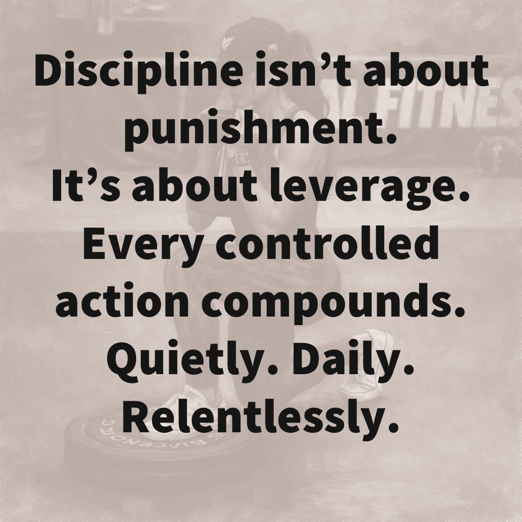 DebbieMaybery's tweet photo. #Habits #Relentless #MindsetMatters #DailyDiscipline #ConsistencyWins #HabitsForLife #Goal #RelentlessEffort #RepeatEveryDay #KeepGoingBelieveInYourself #NoExcuses #Success #Dedication #StayCommitted #Mindset #TrainedForLife #SelfRespectInAction #SelfMastery https://t.co/HoKbKwMBEO