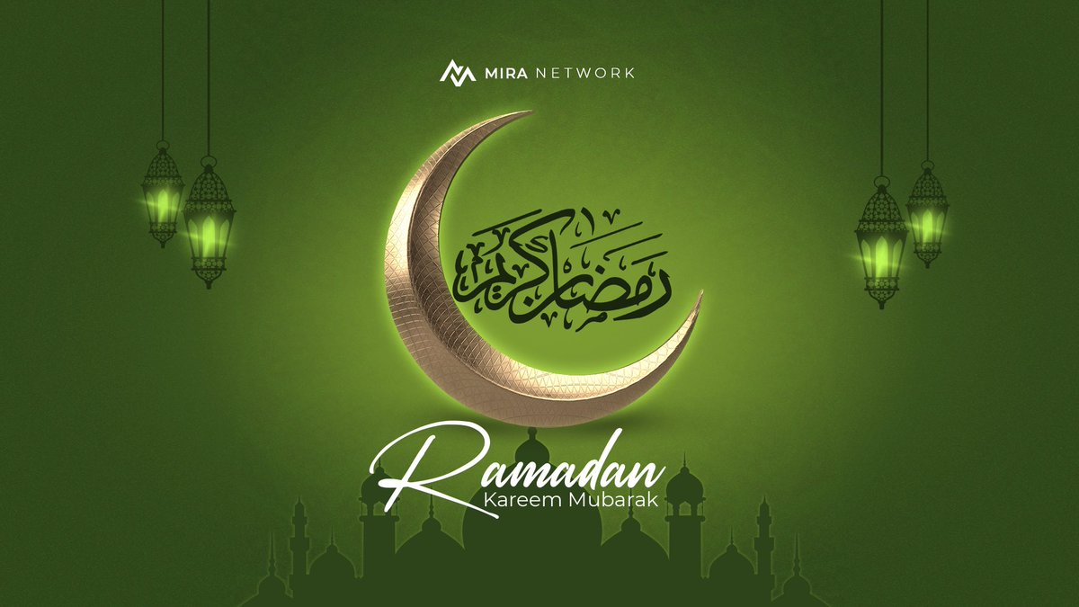 Ramadan Kareem from MIRA Network. 🌙

A month of discipline, reflection and purpose, values we carry into everything we build.

#Ramadan #MiraNetwork