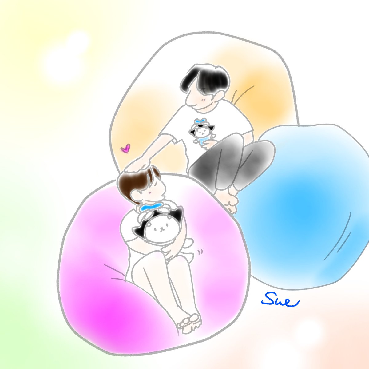 Sue_BW_John's tweet image. 2026 ver🥰💙