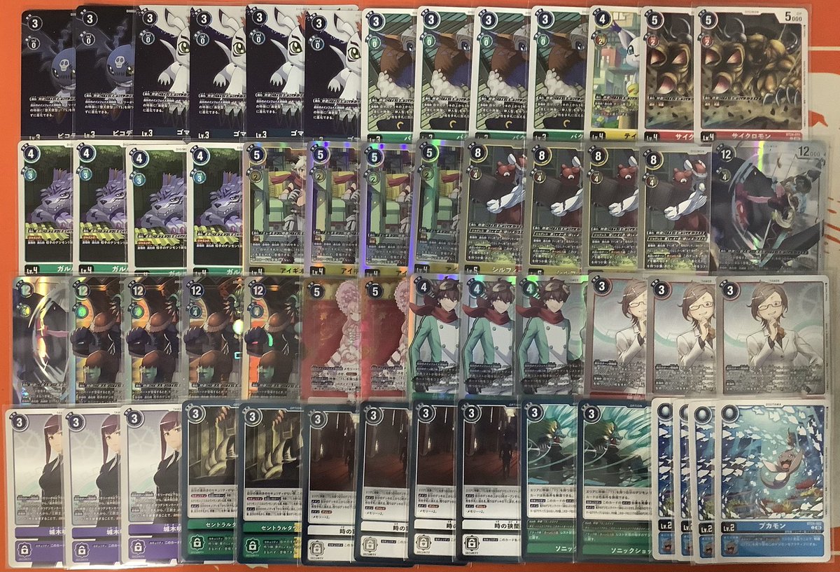 👾デジモンカード販売情報👾 ショーケースにデッキをお出ししました