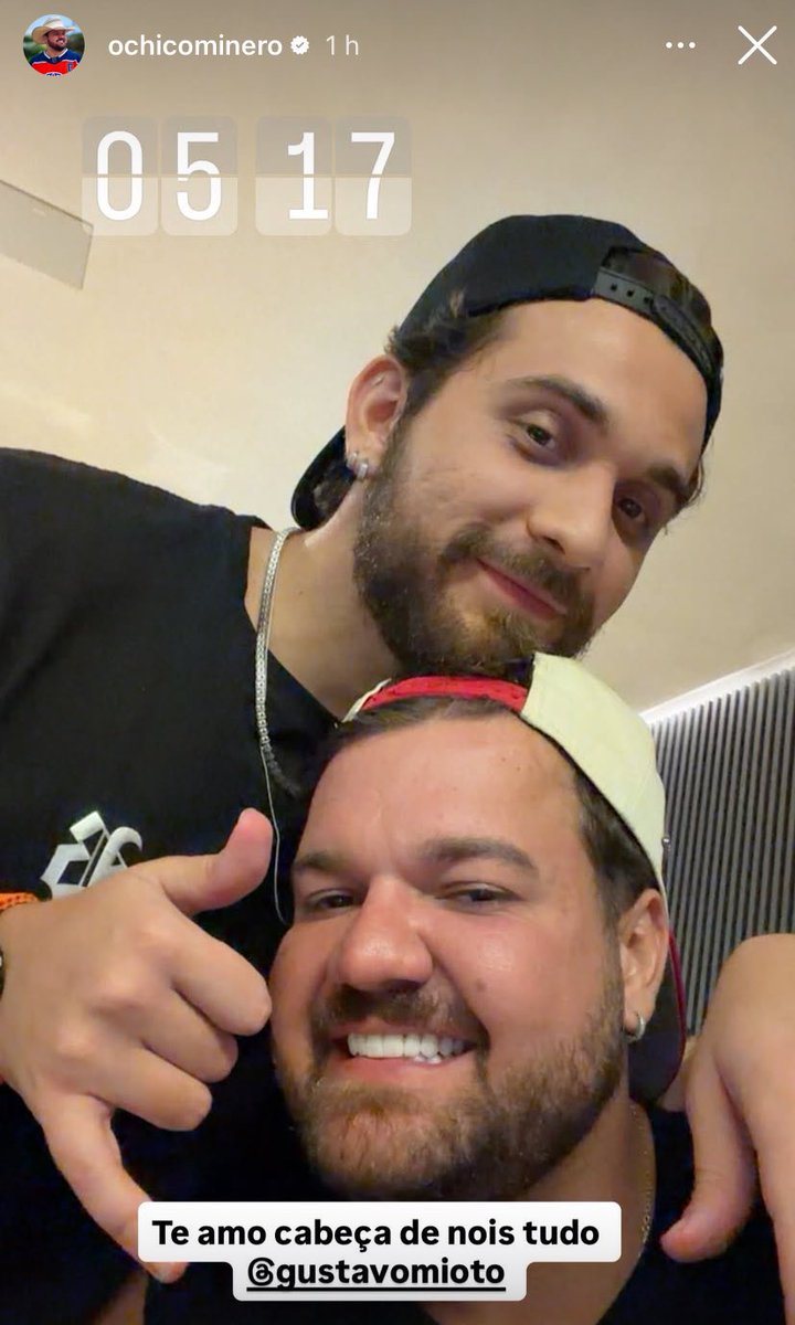 pelo menos um desse meio que gosta de verdade do Gustavo 🥹
Obrigada Chico!