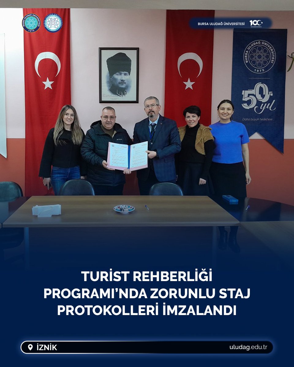 🌍 Turist Rehberliği Öğrencilerimize Sektörden Güçlü Destek: Staj Protokolleri İmzalandı!

Haberin devamı için:
uludag.edu.tr/iznikmyo/turis…