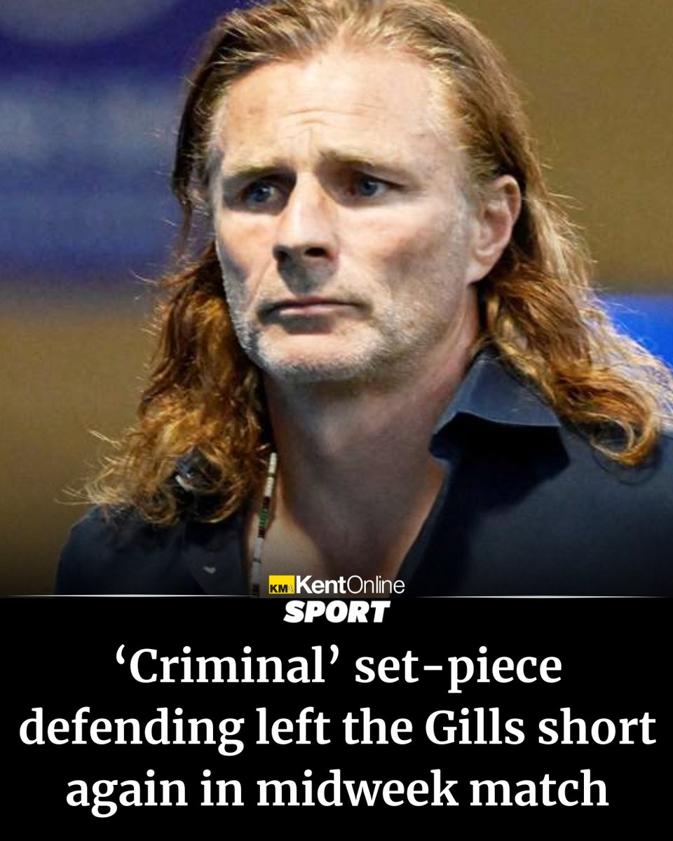 Gillingham’s manager defended his players after last night's defeat – but even he’s losing patience over conceding from set-pieces...
#gills #gfc
More here: kentonline.co.uk/medway/sport/r…