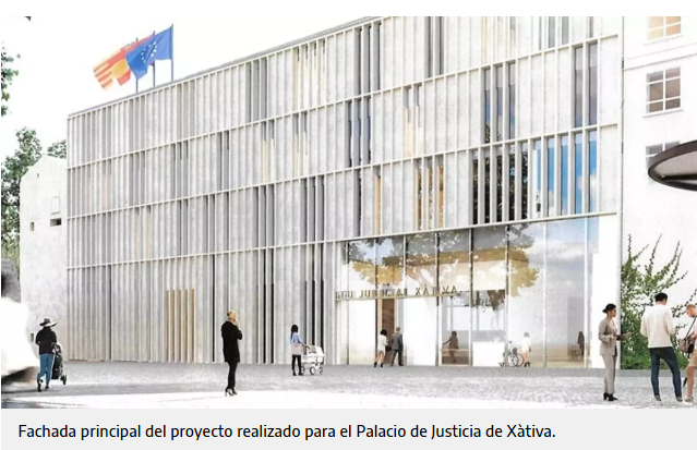 AbelMartiRuiz's tweet photo. Indignante que el PP diga que no al proyecto del Palacio de la Justicia para castigar a mi comarca por votar al PSPV. Listas negras.

En paralelo, el Ministerio anuncia un juzgado más, incorpora personal y devuelve las competencias en violencia de género. 
https://t.co/Vxew05bvcj https://t.co/yRjXwd8Ala