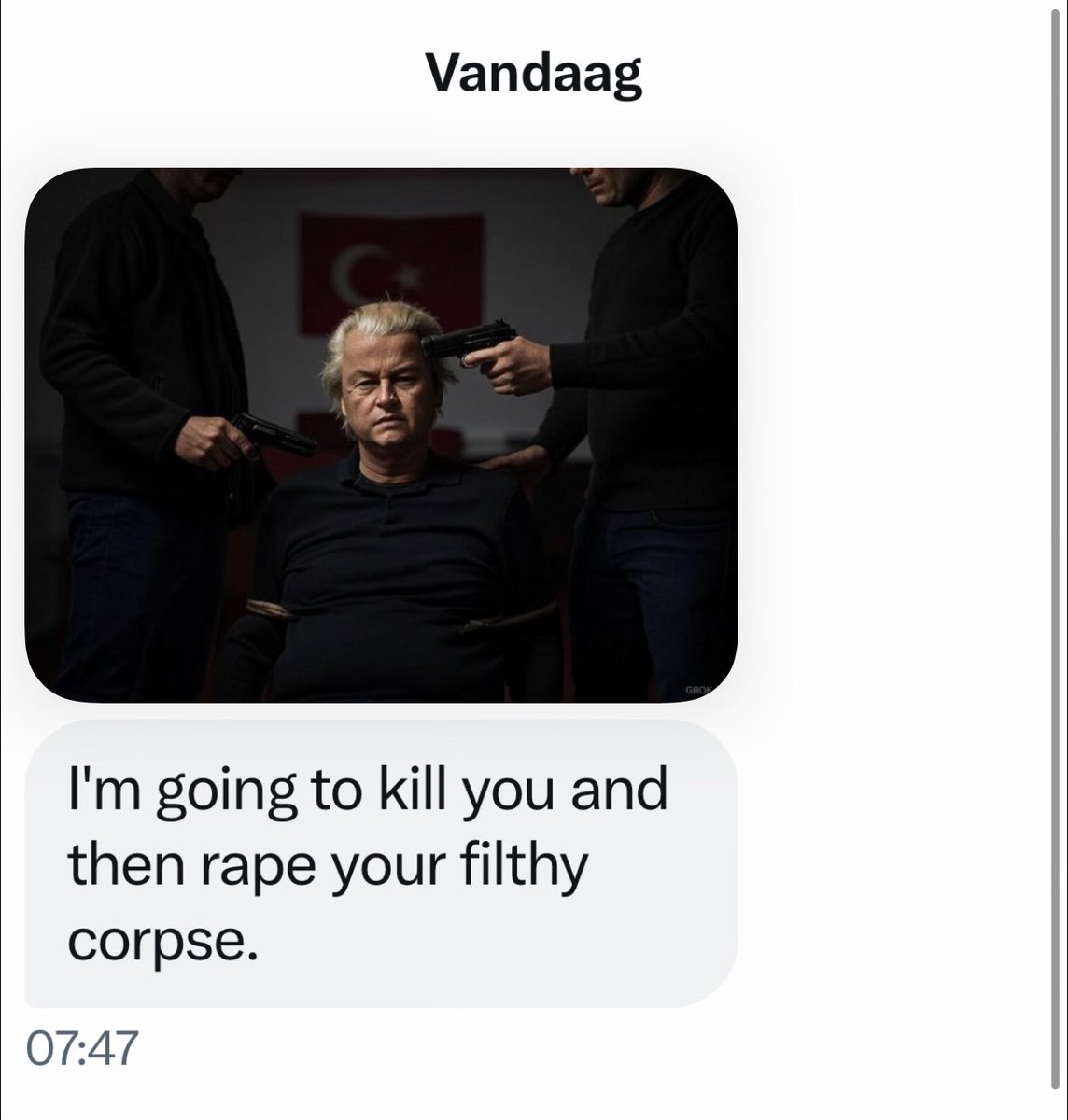Geert Wilders tweet media