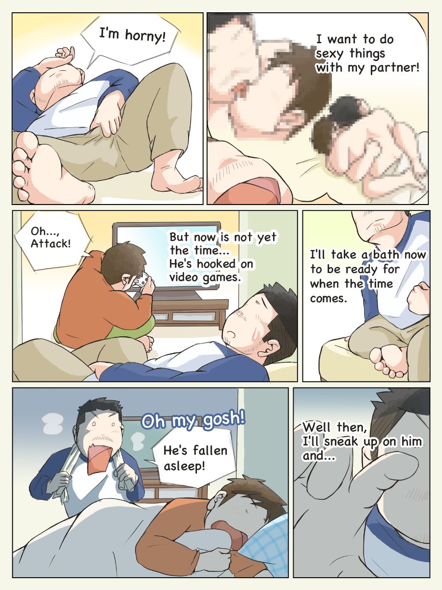 nkb_nakaba's tweet photo. This is a comic essay about living together with my partner.
"Bad timing" (1/2) https://t.co/9WsnRCoPuU