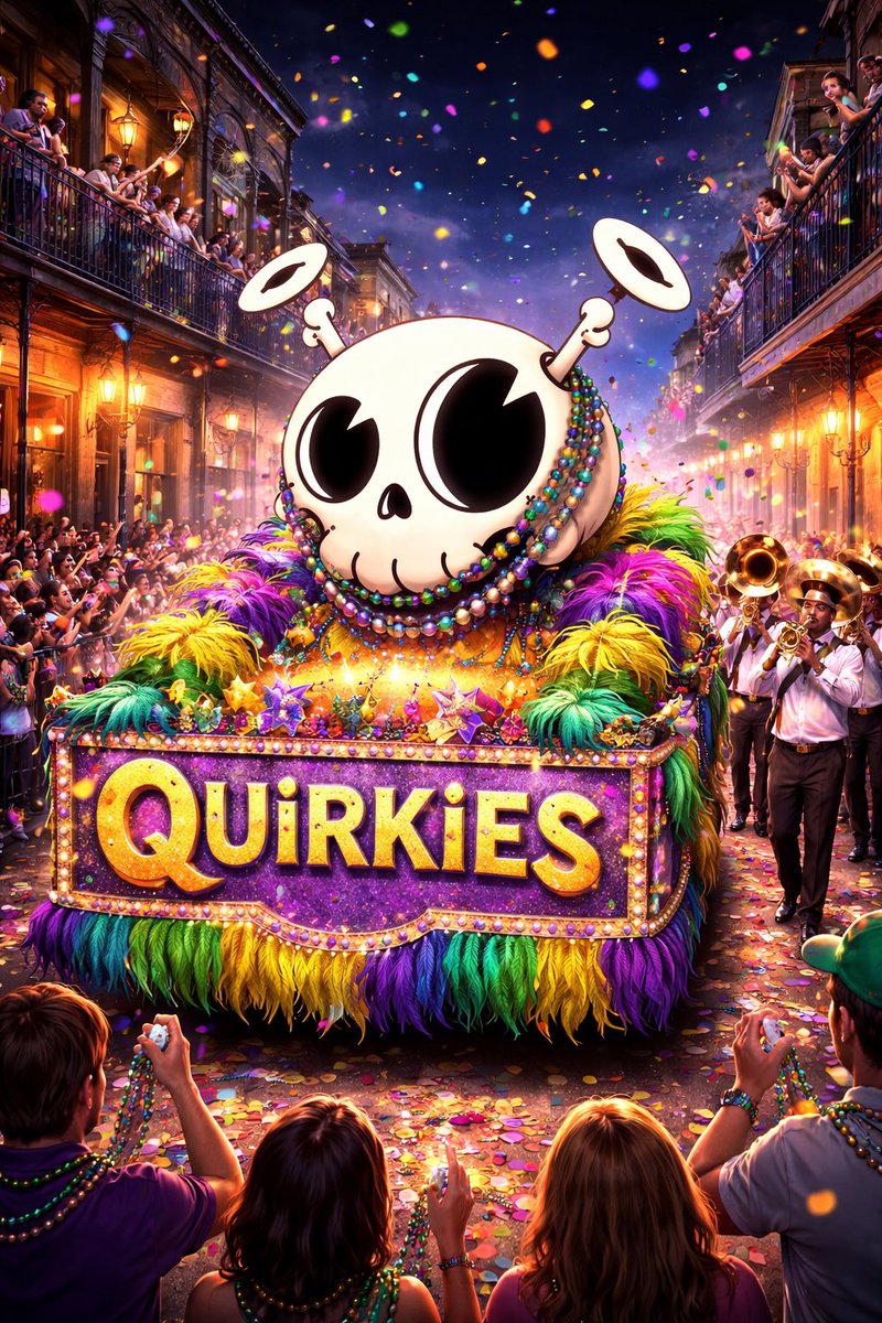 The confetti’s settled, back to the grind. 

We hope everyone had a fun-filled Mardi Gras! 🎉🎉🎉