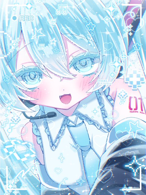 初音ミク ,null 「冬まつりちゃん!モコモコでかわよい⛄ #マジカル