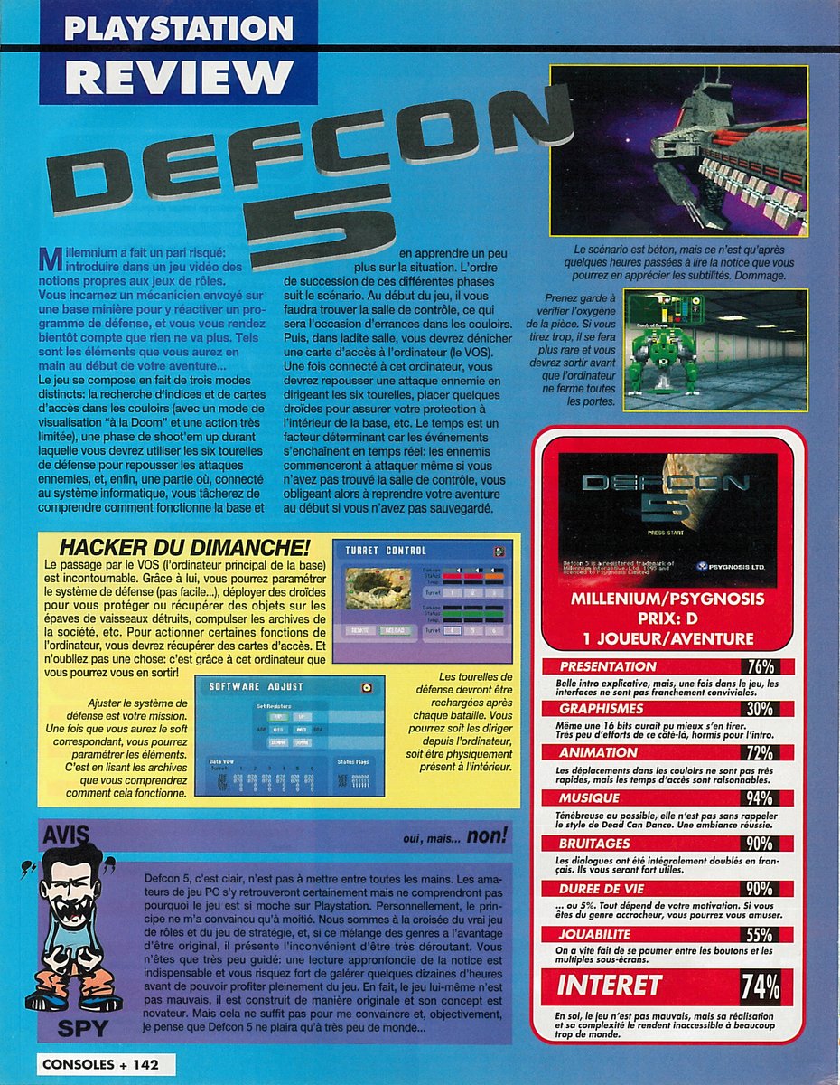 AllmightoFranky's tweet image. On enchaine avec 4 tests,#TwoTenkaku et #Defcon5 sur #Playstation et de la #SEGA #Saturn avec #MobileSuitGundam et #WorldAdvancedWar! 4/5