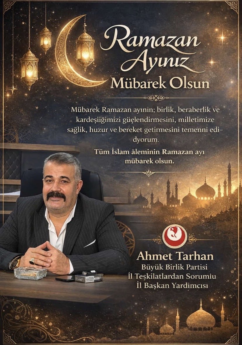 Hayırlı Ramazan lar 

<a href="/bbpgenelmerkez/">BÜYÜK BİRLİK PARTİSİ</a> 
<a href="/bbpyerelyonetim/">BBP YEREL YÖNETİMLER</a> <a href="/Mustafa_Destici/">Mustafa Destici</a> 

<a href="/gencalperenler_/">Genç Alperenler</a>
 #VakitKademeVakti