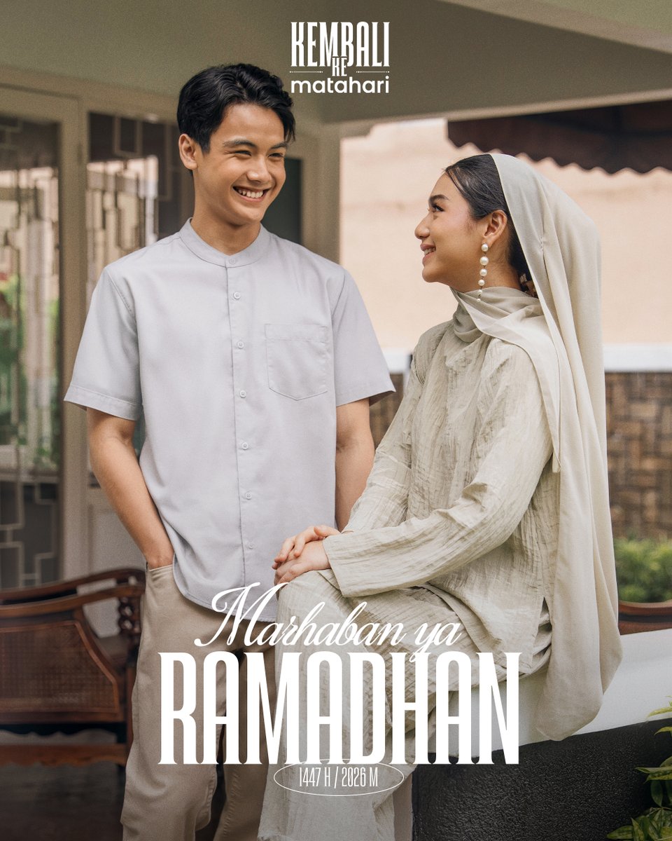 Marhaban ya Ramadhan! 🙏 Semoga kita bisa menjalani bulan suci dengan hati yang tenang dan penuh keberkahan. ☪️ #KembalikeMatahari